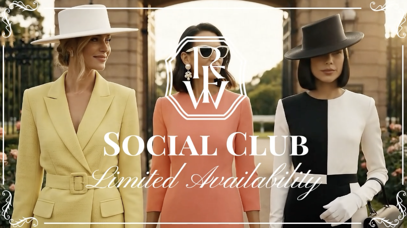 💌 Your Invitation to The RFW Social Club - Golden Rose Day.
